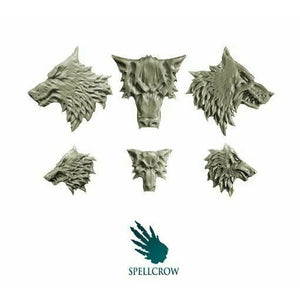 Spellcrow Wolves Heads Icons - SPCB6000 - TISTA MINIS