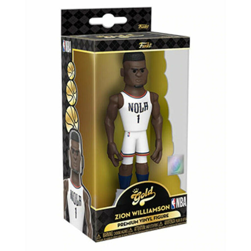 Funko Pop! GOLD 5" NBA ZION WILLIAMSON PELICANS (HOME UNI) New - Tistaminis