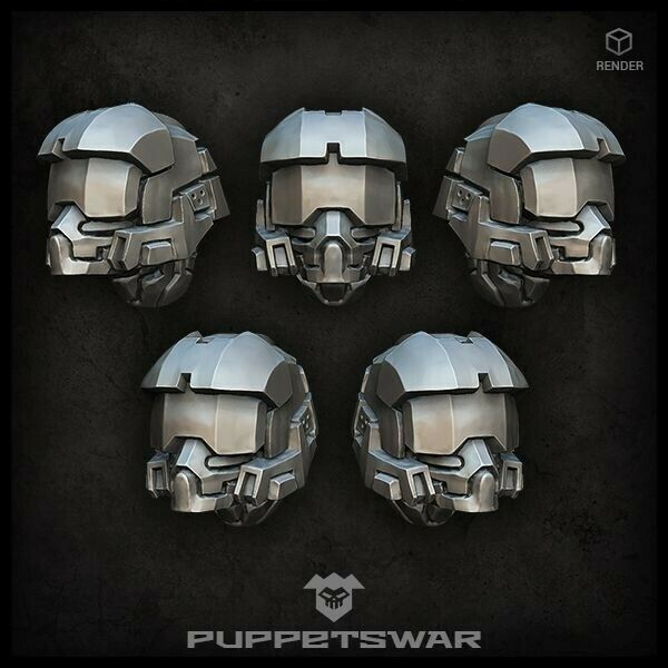 Puppets War Pilot helmets New - Tistaminis