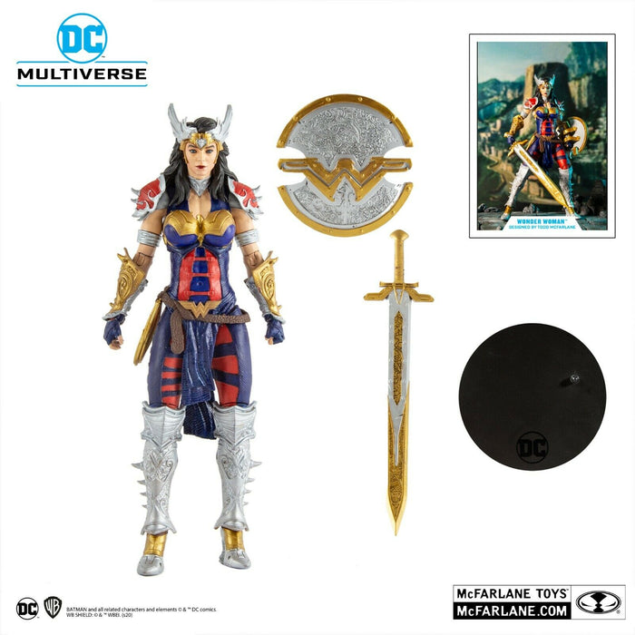 NEW 2021 DC Multiverse Wonder Woman 7" Action Figure by Todd McFarlane - Tistaminis