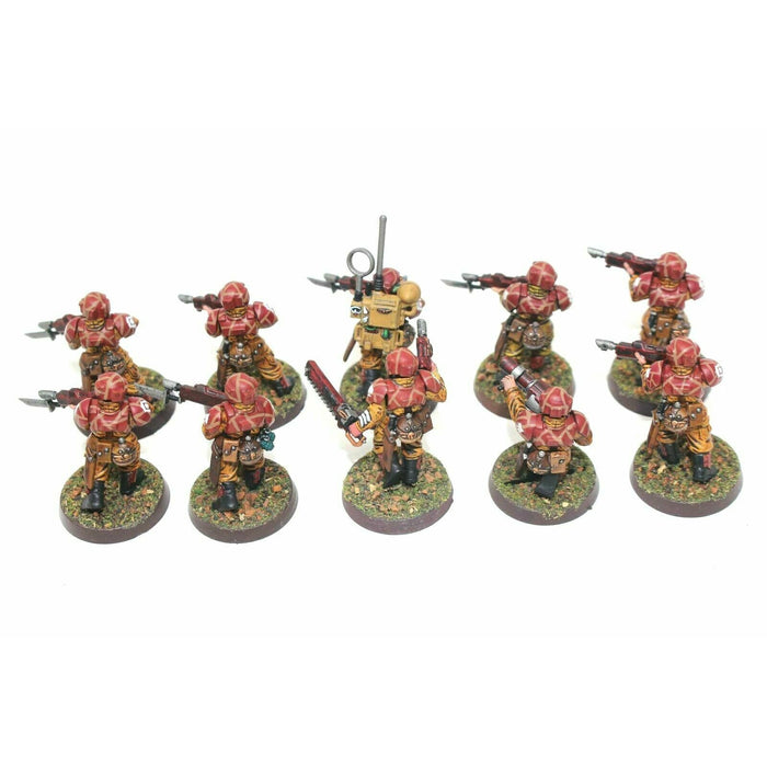 Warhammer Imperial Guard Cadian Shock Troopers Well Painted JYS16 - Tistaminis