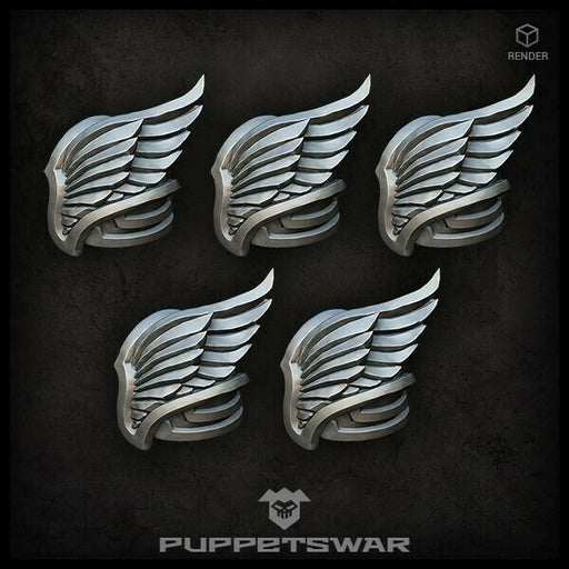 Puppets War H.I. Wing Shoulder Pads (left) New - Tistaminis