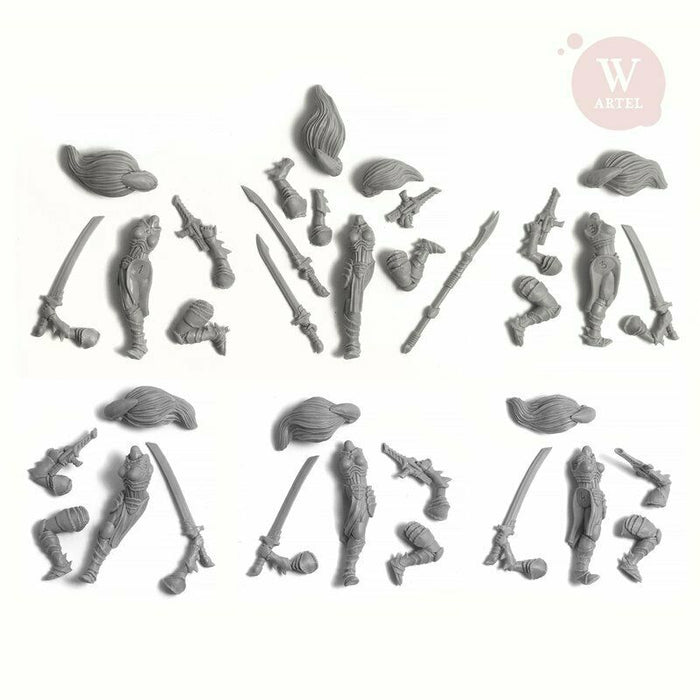 Artel Miniatures - Voidstalkers Squad with Leader 28mm New - TISTA MINIS