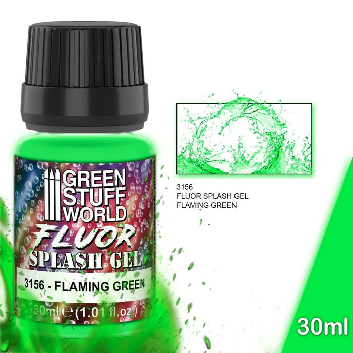 Green Stuff World Splash Gel - Flaming Green New - Tistaminis