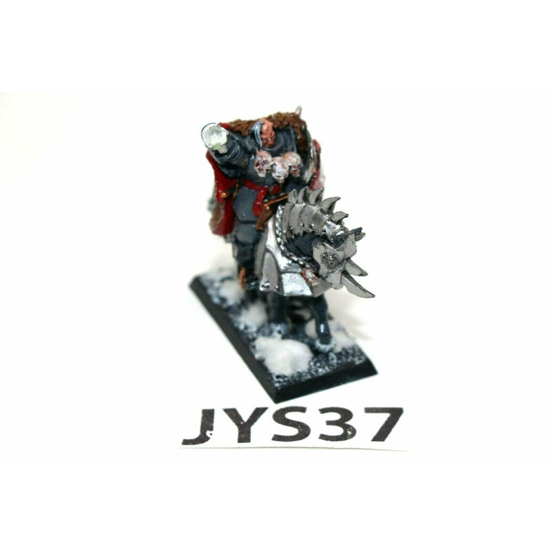 Warhammer Warriros Of Chaos Lord On Steed Incomplete Metal - JYS37 - TISTA MINIS