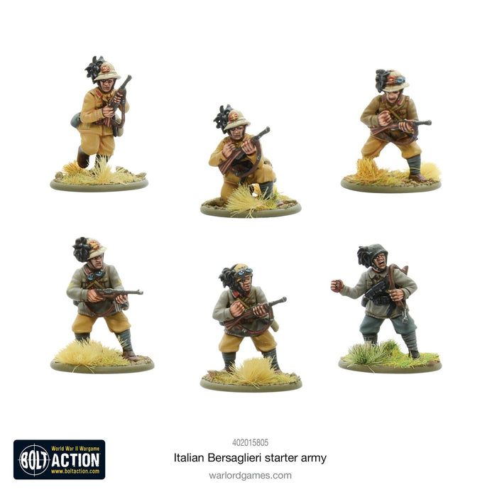 Bolt Action Italian Italian Bersaglieri starter army Q4 2022 Pre-Order - Tistaminis