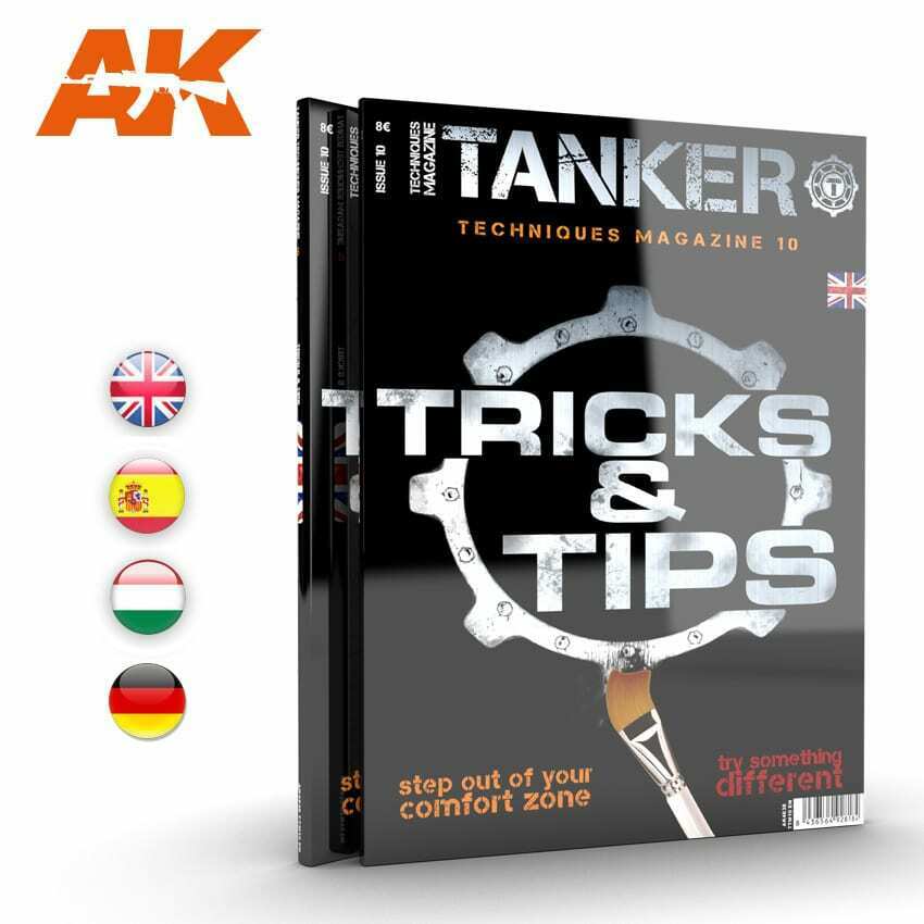 AK Interactive TANKER 10 TRICKS & TIPS (Special Edition) - English New - Tistaminis