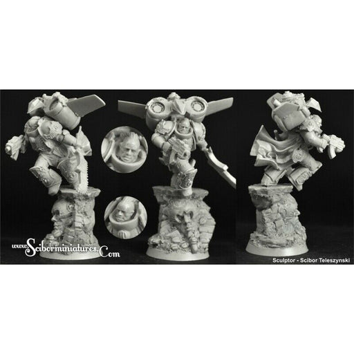 Scibor Miniatures 28mm Egyptian SF Warrior Jetpack #2 New - Tistaminis