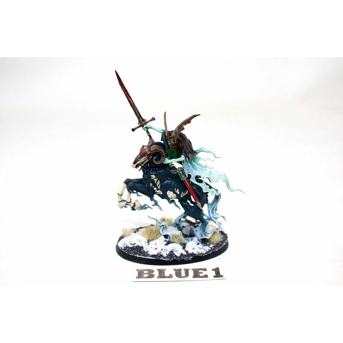 Warhammer Vampire Counts Knight Of Shrouds On Steed Well Painted - Blue1 - Tistaminis