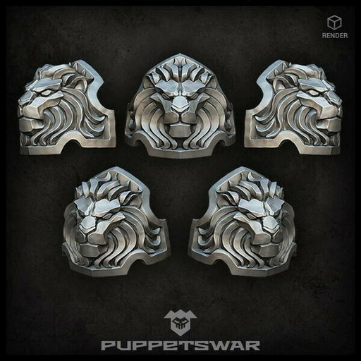 Puppets War H.I. Lion Shoulder Pads New - Tistaminis