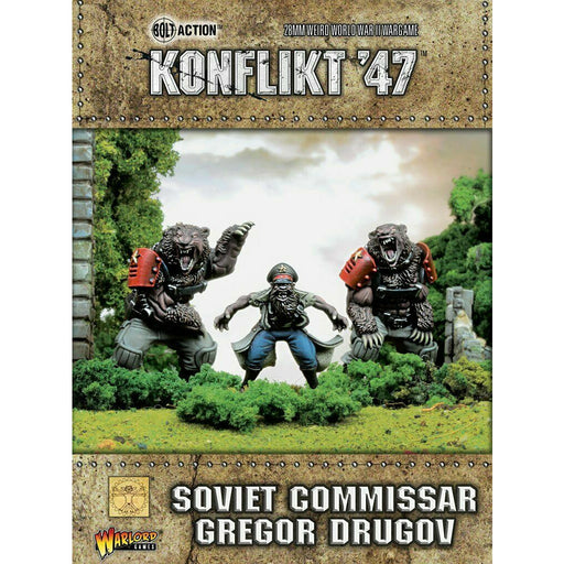 Bolt Action: Konflikt '47 - Soviet Commissar Gregor Drugov New - TISTA MINIS