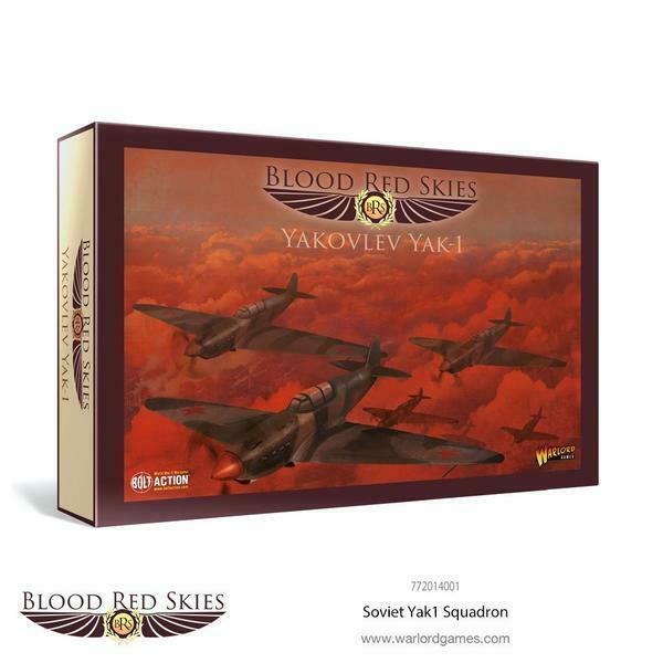 Blood Red Skies Yak1 Squadron New - TISTA MINIS