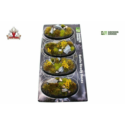 Gamers Grass Highland Bases Oval 60mm (x4) - TISTA MINIS