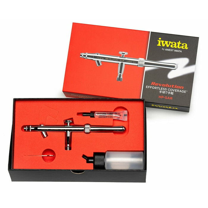 IWATA Revolution HP-SAR Siphon Feed Single Action Airbrush New - Tistaminis