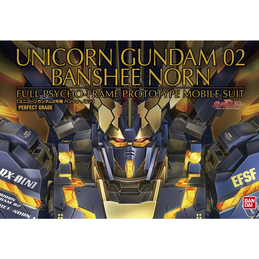 Bandai PG RX-0[N] Unicorn Gundam 02 Banshee Norn New - Tistaminis