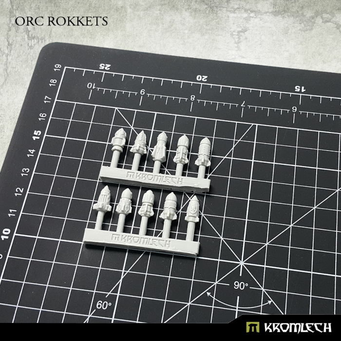 Kromlech Orc Rokkets (10) New - TISTA MINIS