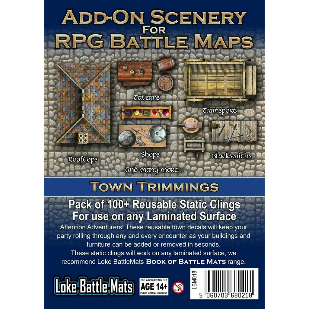 Add On Scenery Town Trimmings Pre-Order - Tistaminis