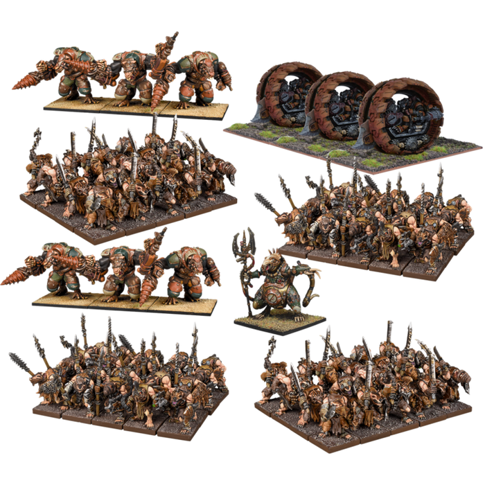 Kings of War Ratkin Mega Army Pre-Order - TISTA MINIS