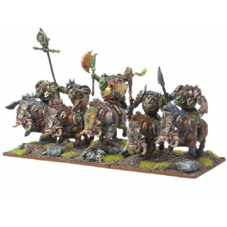 Kings of War Orc Gore Rider Regiment New - TISTA MINIS