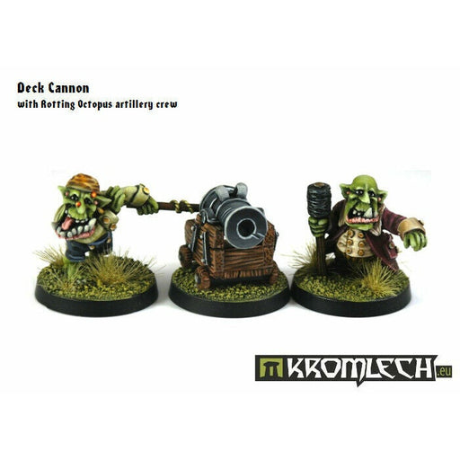 Kromlech Goblin Pirates Deck Cannon New - TISTA MINIS