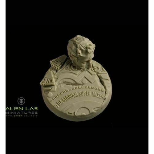 Alien Lab Miniatures TEMPLE RUINS ROUND BASES 50MM #3 New - Tistaminis