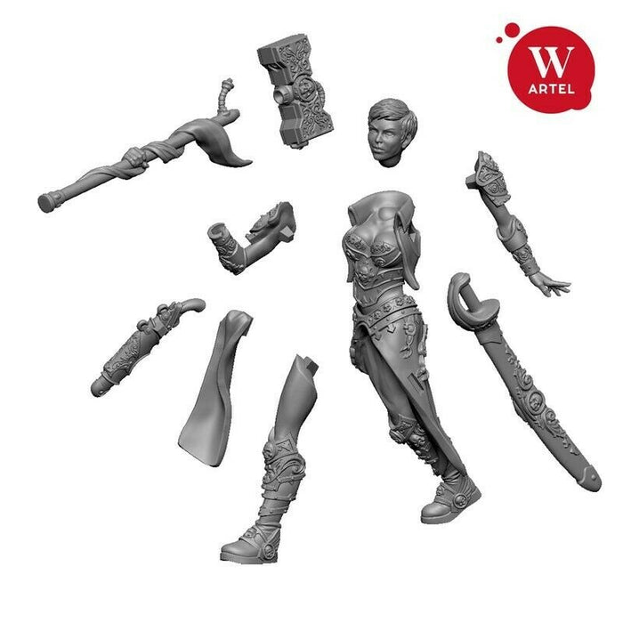 Artel Miniatures - Grim Gothic Young Jessica 28mm New - TISTA MINIS