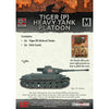 Flames of War German Tiger (P) (8.8cm) Tanks (x2) New - Tistaminis