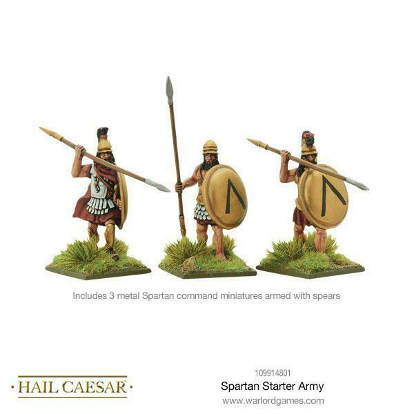 Hail Caesar Spartans Starter Army New - TISTA MINIS