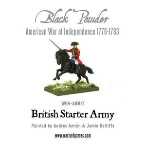 Black Powder American War of Independence British Army Starter Set New - TISTA MINIS