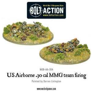 Bolt Action US Airborne 30 Cal MMG Team New - TISTA MINIS
