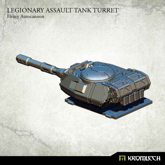 Kromlech Legionary Assault Tank Turret: Heavy Autocannon - TISTA MINIS