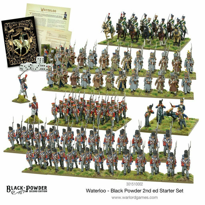 Black Powder 2nd edition Waterloo Starter Set New - TISTA MINIS