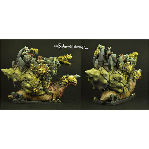 Scibor Miniatures Evil Dwarves Snail Cannon New - TISTA MINIS