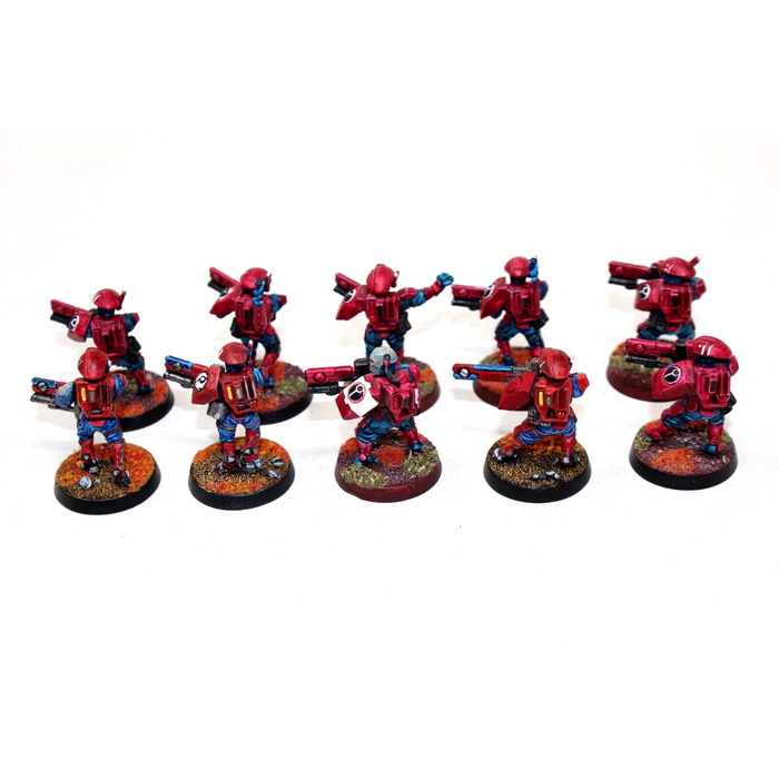 Warhammer Tau Fire Warriors Well Painted - JYS19 - Tistaminis