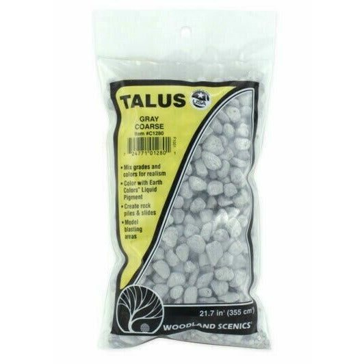 Woodland Scenics Talus Coarse Grey New - TISTA MINIS