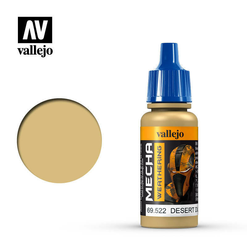 Vallejo Mecha Colour Paint Desert Dust Wash (69.522) - Tistaminis