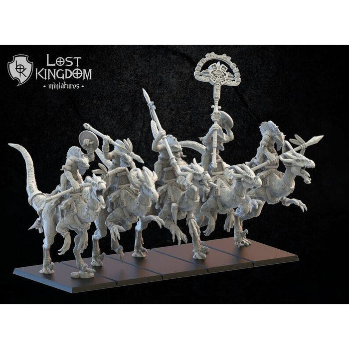 Lost Kingdoms	Cuetzpalli Kuakuauitl Riders - 3D Printed - Tistaminis