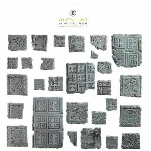 Alien Lab Miniatures GREEK BASING KIT New - Tistaminis