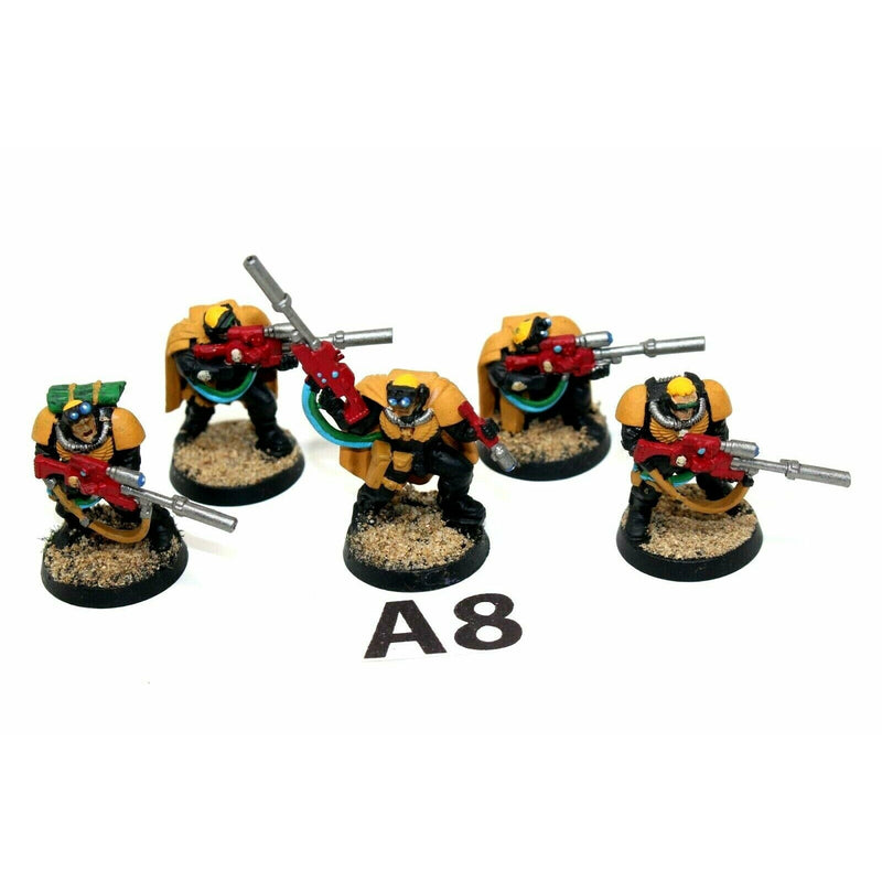 Warhammer Space Marines Scouts With Sniper Rifles - A8 - TISTA MINIS