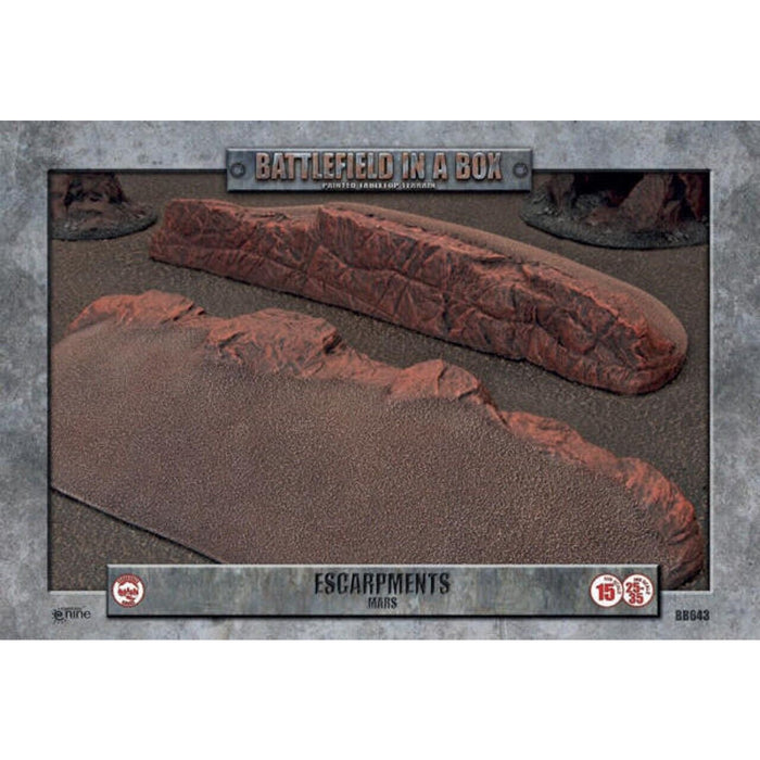 Battlefield in a Box Essentials: Escarpments (x2) - Mars New - Tistaminis