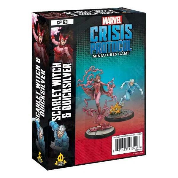 Marvel Crisis Protocol: Scarlet Witch and Quicksilver Character Pack May 14 - Tistaminis