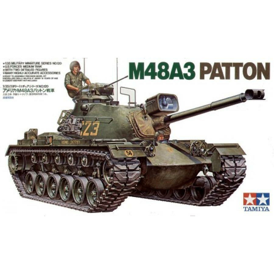 Tamiya US M48A3 PATTON HEAVY TANK (1/35) New - Tistaminis