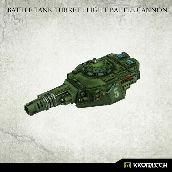 Kromlech Battle Tank Turret: Light Battle Cannon - TISTA MINIS