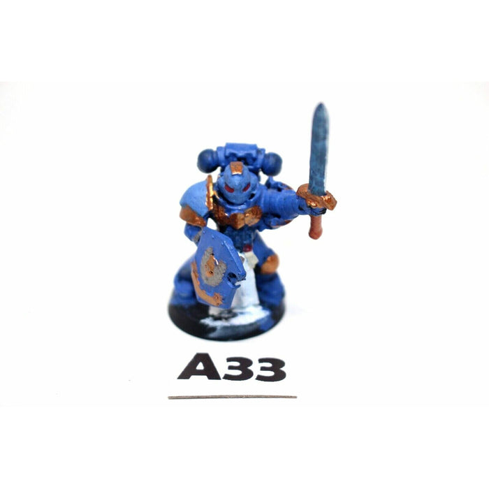 Warhammer Space Marines Captain - A33 - Tistaminis