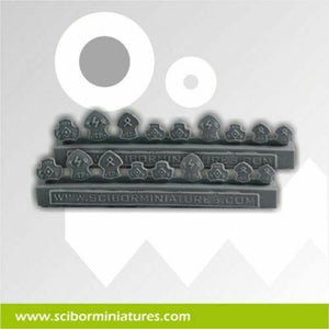 Scibor Miniatures Celtic Small Shields (18) New - TISTA MINIS