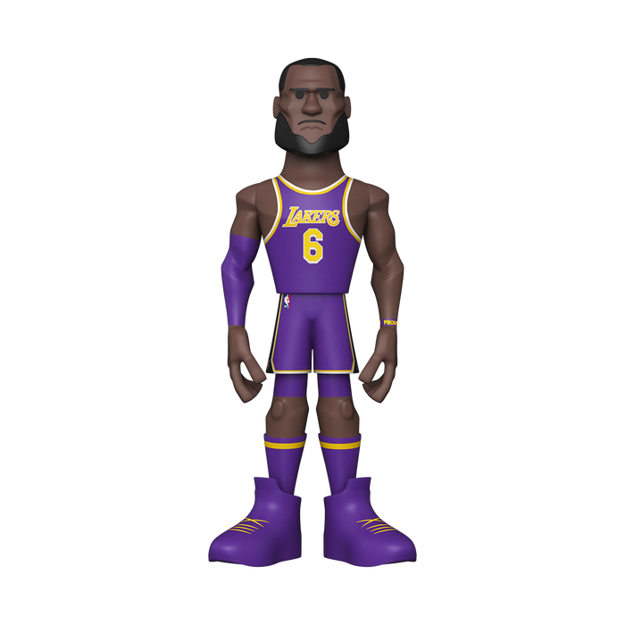 Funko POP GOLD CHASE 12" NBA LEBRON JAMES (LAKERS) New - Tistaminis