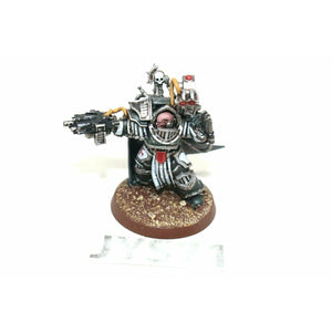 Warhammer Chaos Space Marines Captain In Cataphractii Armour Well Painted -JYS71 - Tistaminis