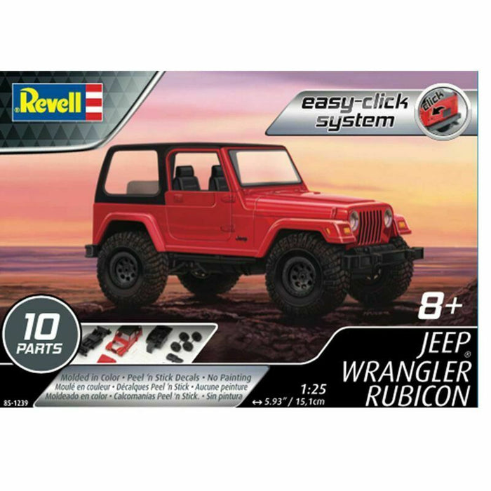 Revell Jeep Wrangler Rubicon New - Tistaminis