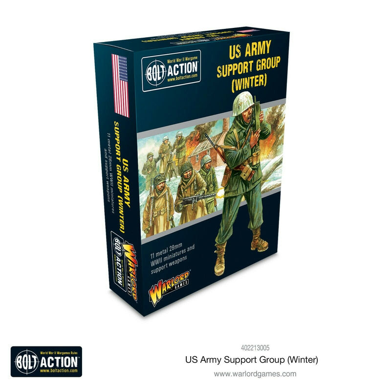Bolt Action US Army Winter Support Group New - TISTA MINIS