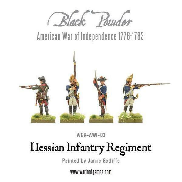 Black Powder American War of Independence  Hessian regiment New - TISTA MINIS